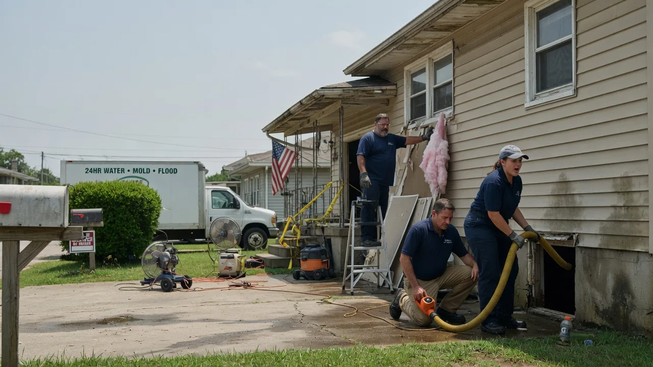Water Damage Repair in Equality, AL near me
